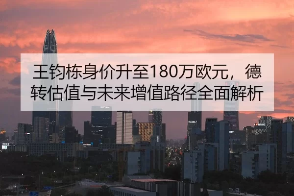 王钧栋身价升至180万欧元，德转估值与未来增值路径全面解析